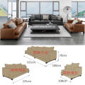 Charming italy modern design french brown sofa slip covers